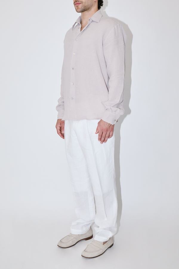 TerraLinen Sand Classic Shirt