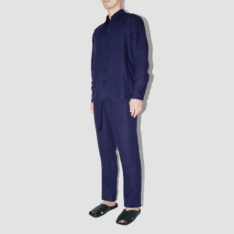 TerraLinen Indigo Classic Shirt