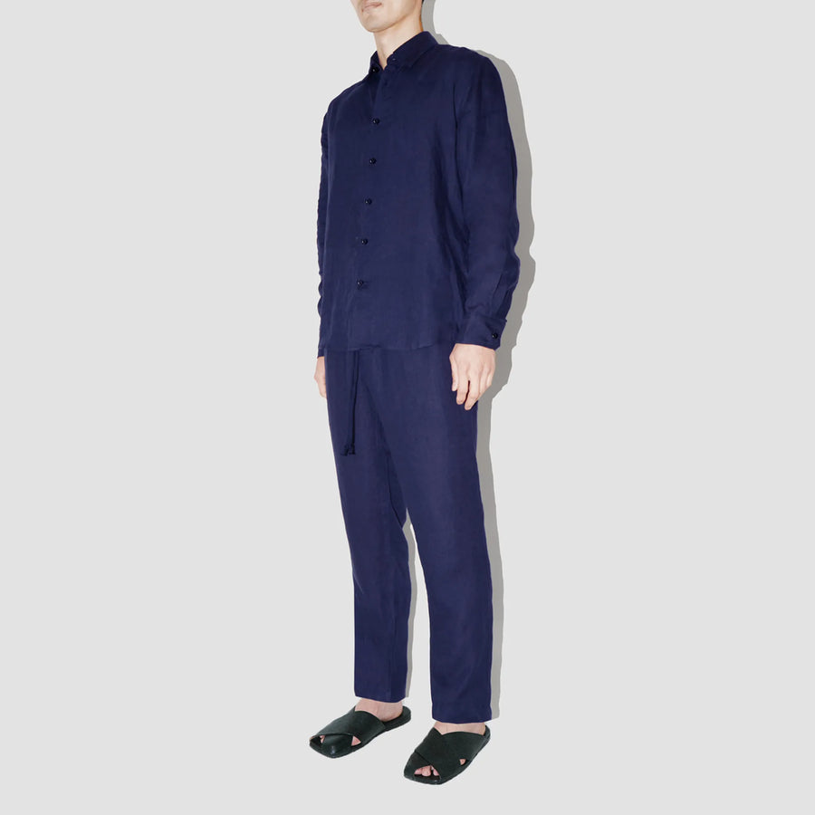 TerraLinen Indigo Classic Shirt