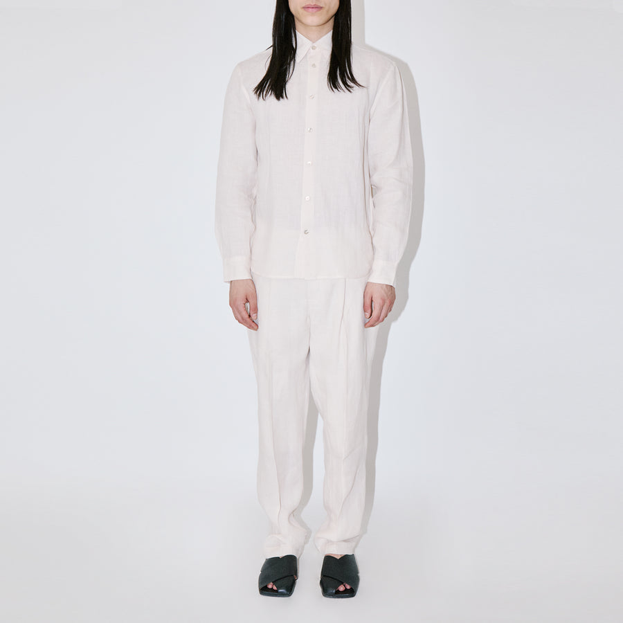 TerraLinen Ivory Classic Shirt