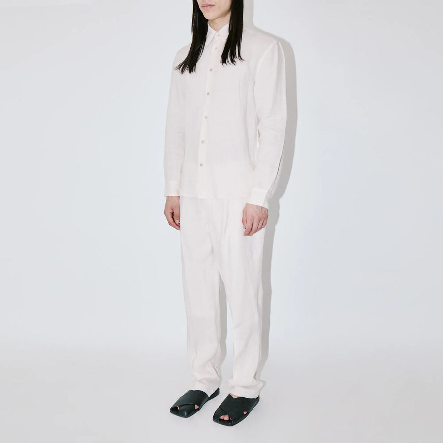 TerraLinen Ivory Classic Shirt