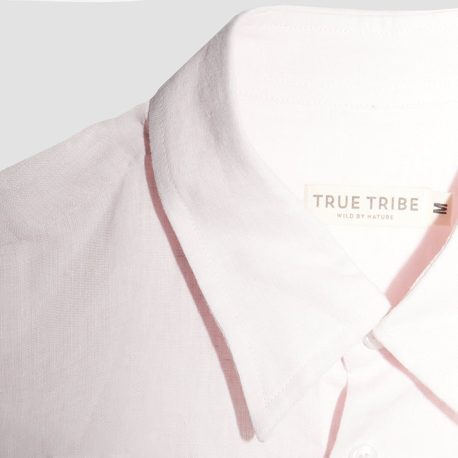 TerraLinen Pink Classic Shirt