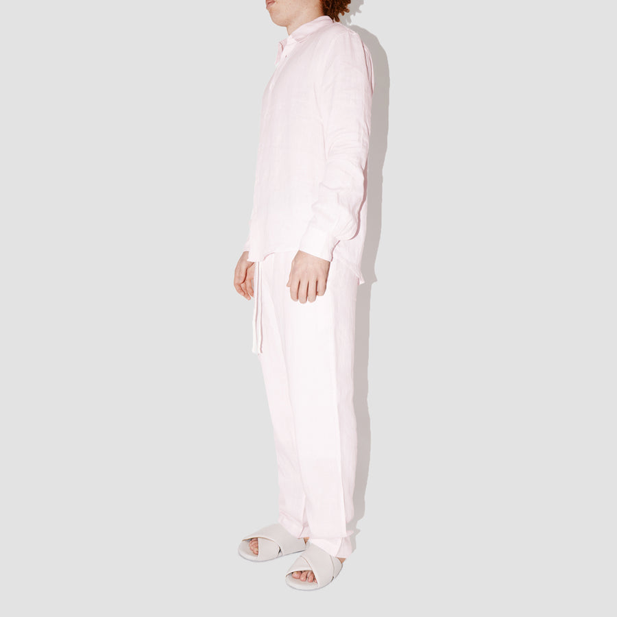 TerraLinen Pink Classic Shirt