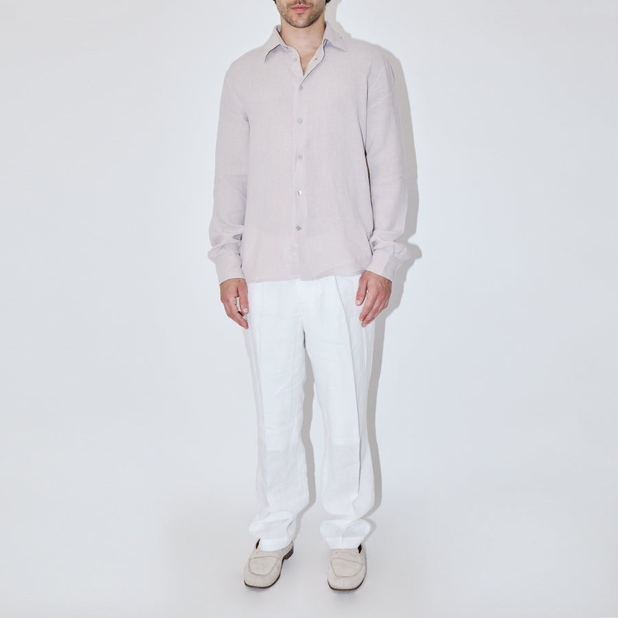 TerraLinen Sand Classic Shirt