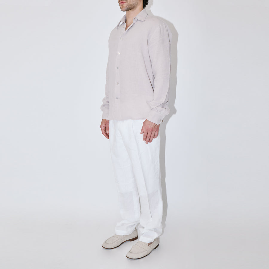 TerraLinen Sand Classic Shirt