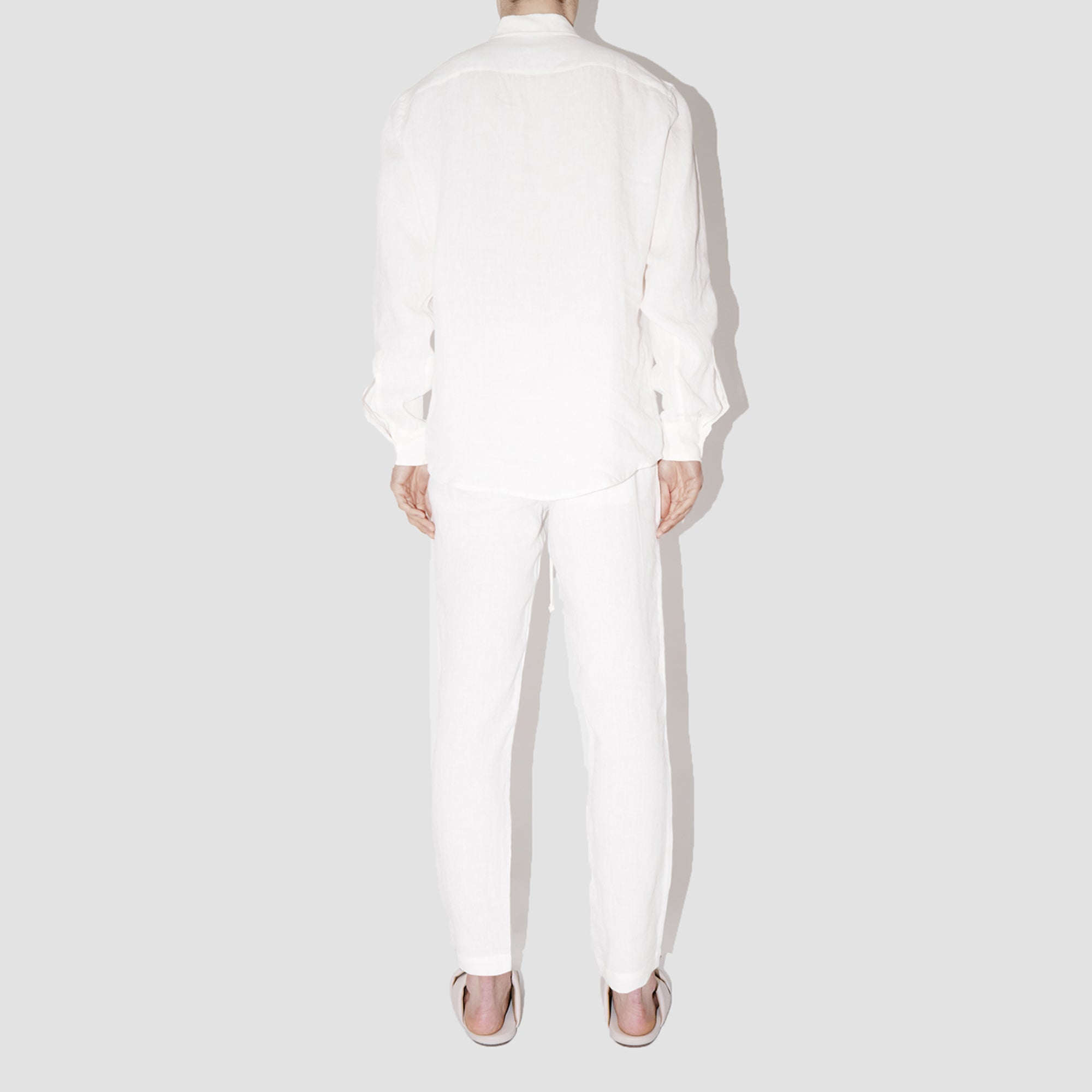 TerraLinen White Classic Shirt