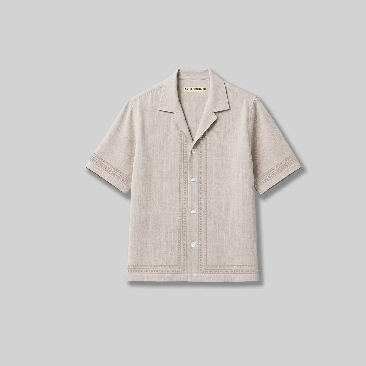 TerraLinen Nomad Code Sand Riviera Shirt