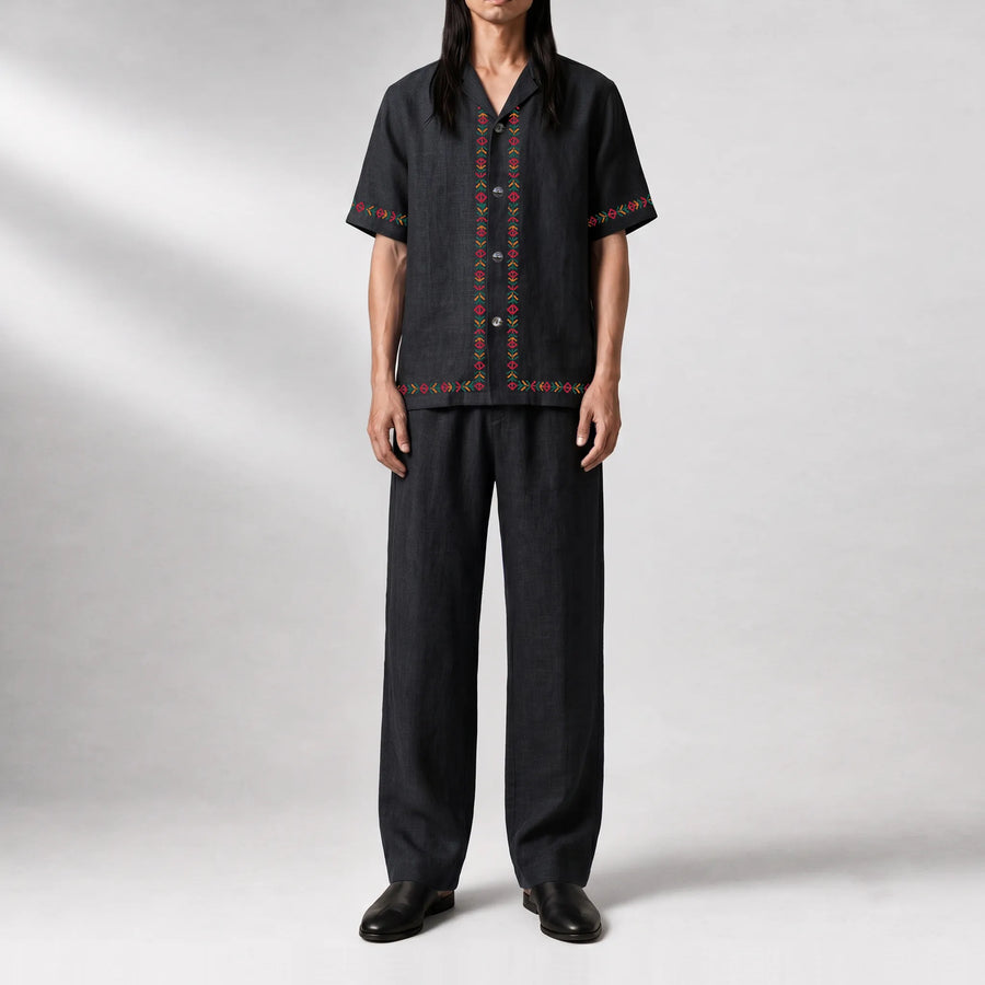 TerraLinen Oaxaca Black