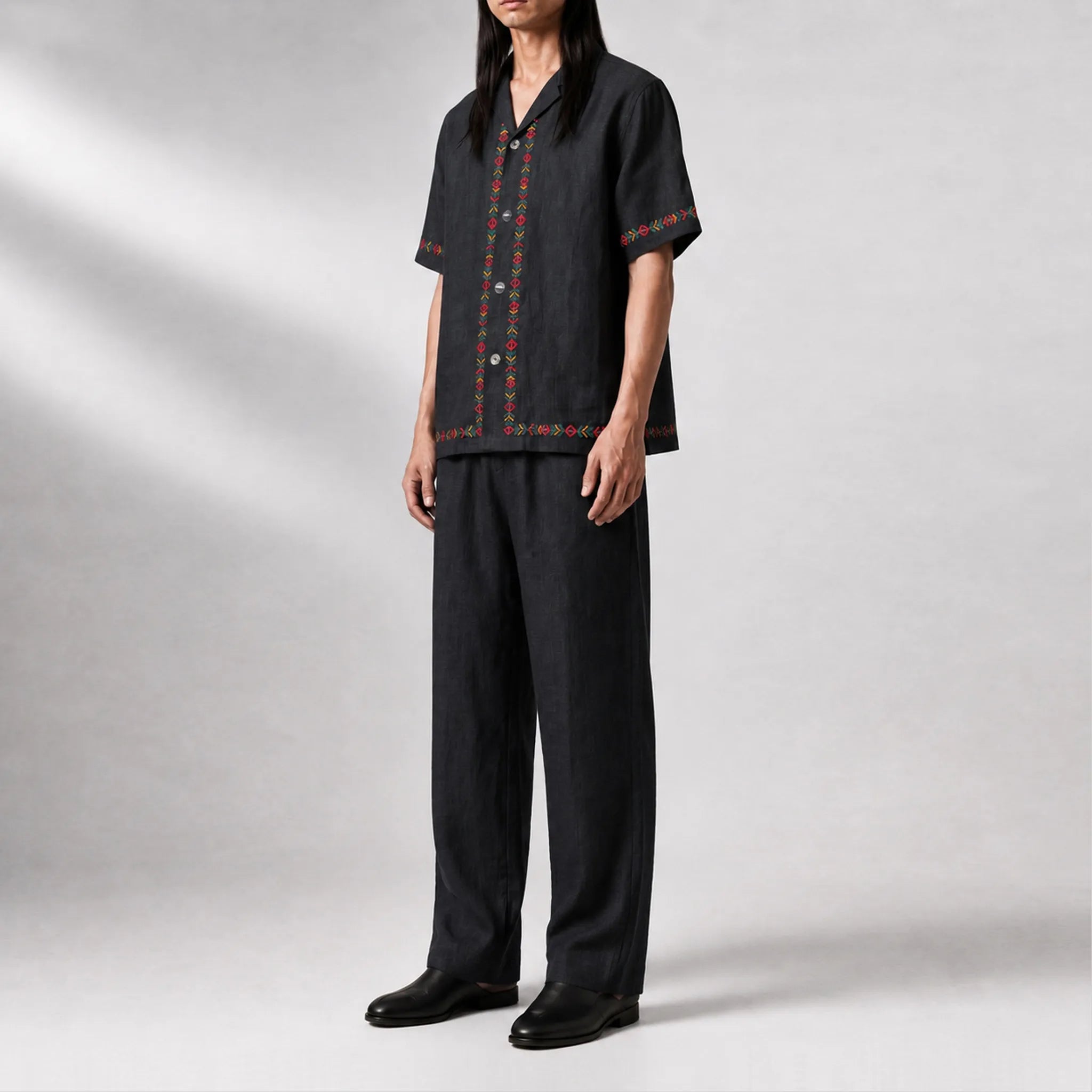TerraLinen Oaxaca Black
