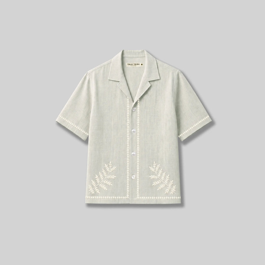 TerraLinen Whisper Almond Riviera Shirt