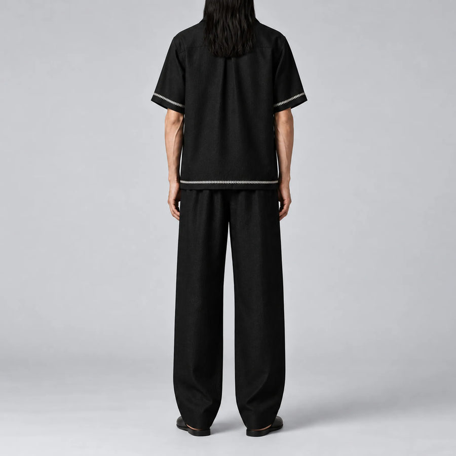 TerraLinen Whisper Gold Black
