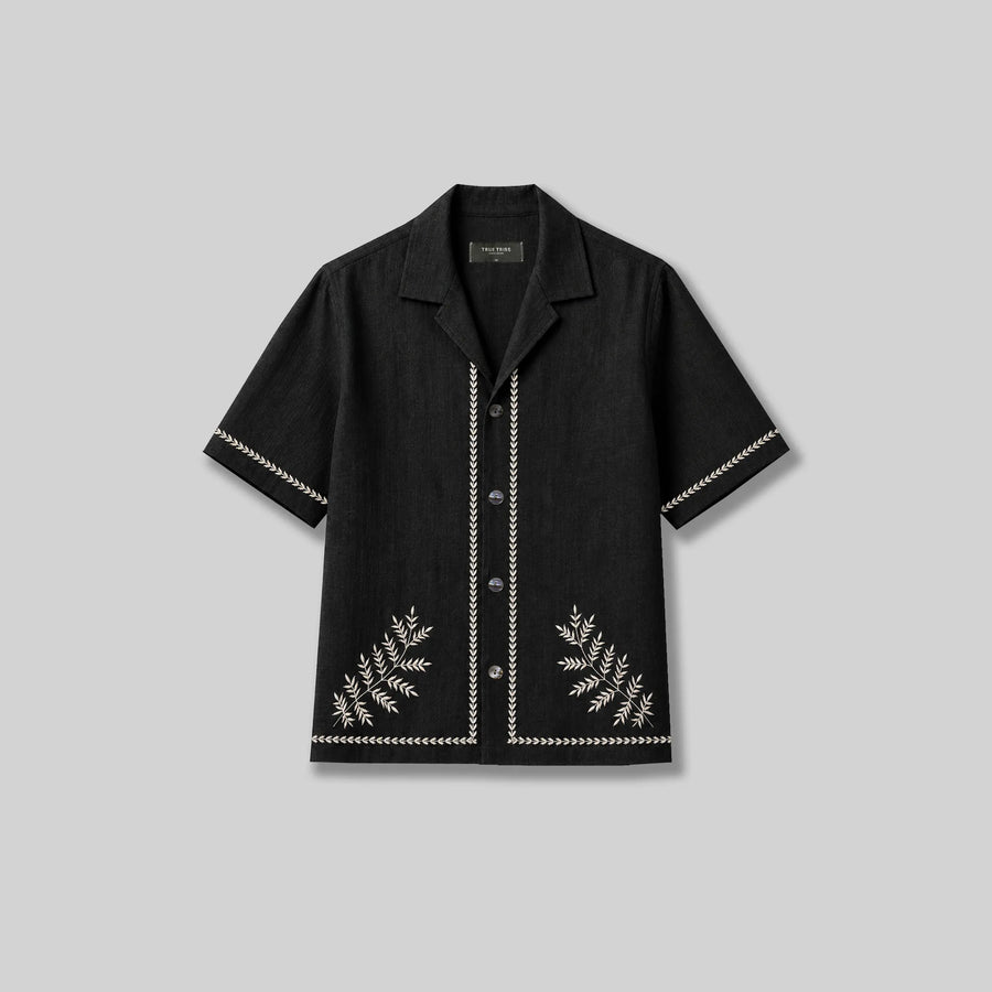 TerraLinen Whisper Gold Black