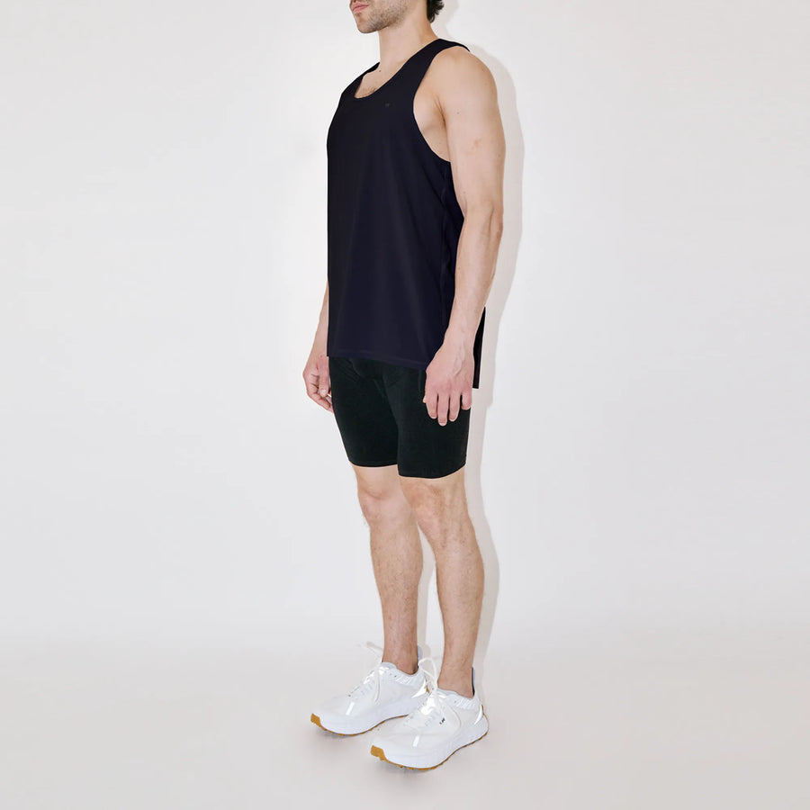 AquaLite Black Active Sleeveless Tee