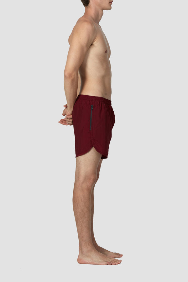 Red Burgundy ACTIVE SWIM SHORTS