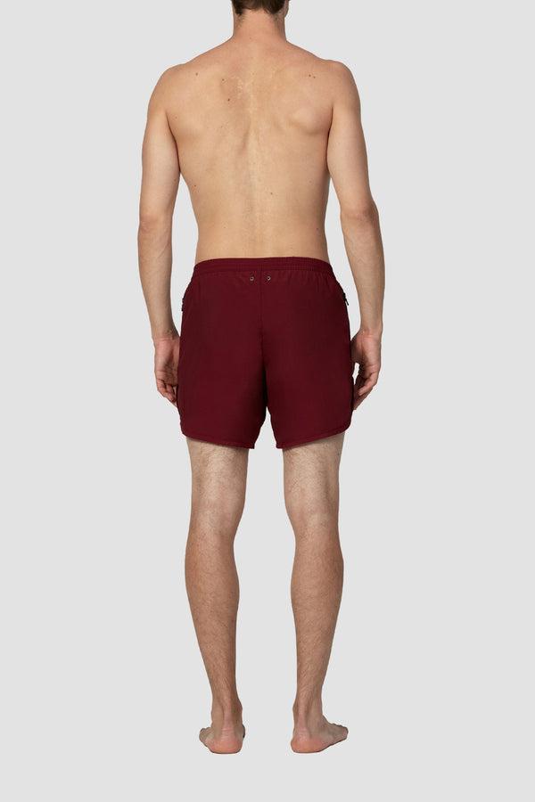 Red Burgundy ACTIVE SWIM SHORTS