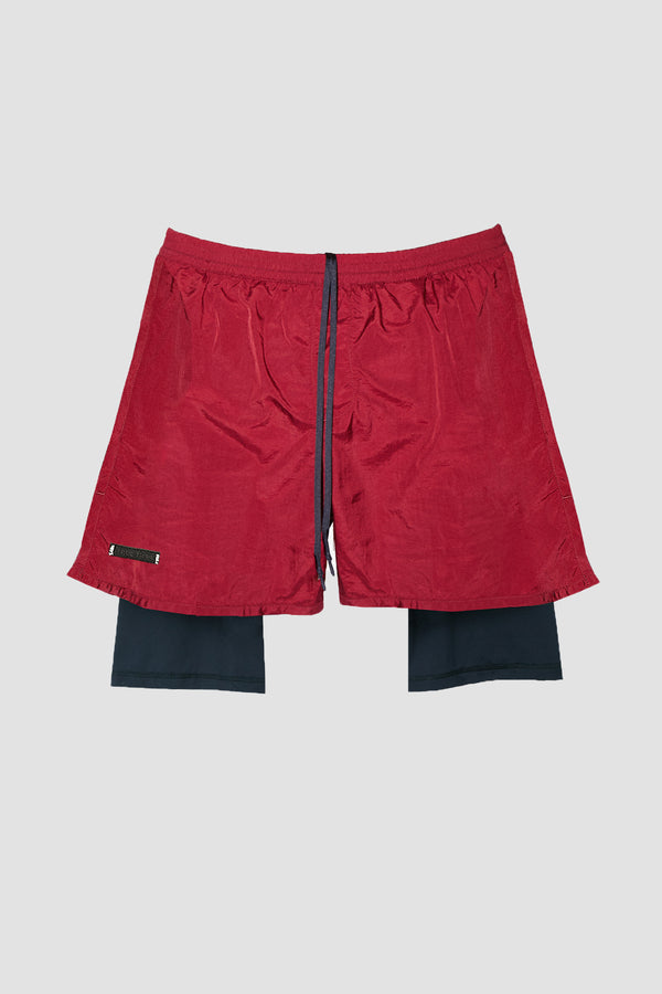 Red Burgundy RUNNING SHORTS