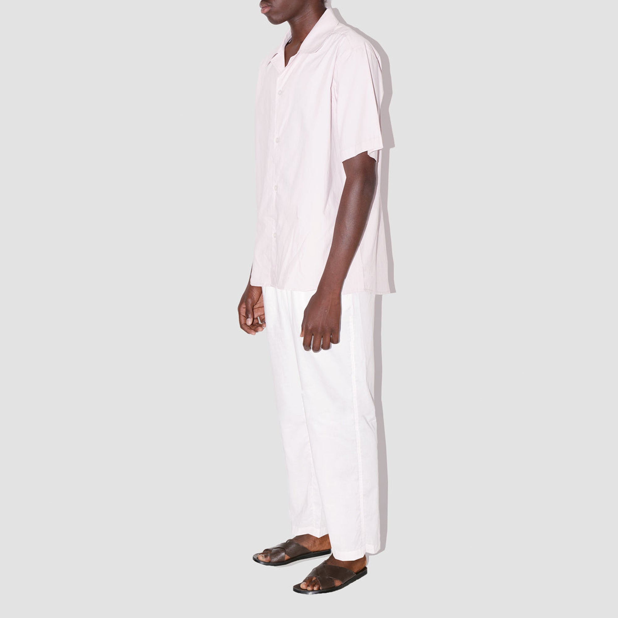 BreathAir Rose Cotton Voile Resort Shirt