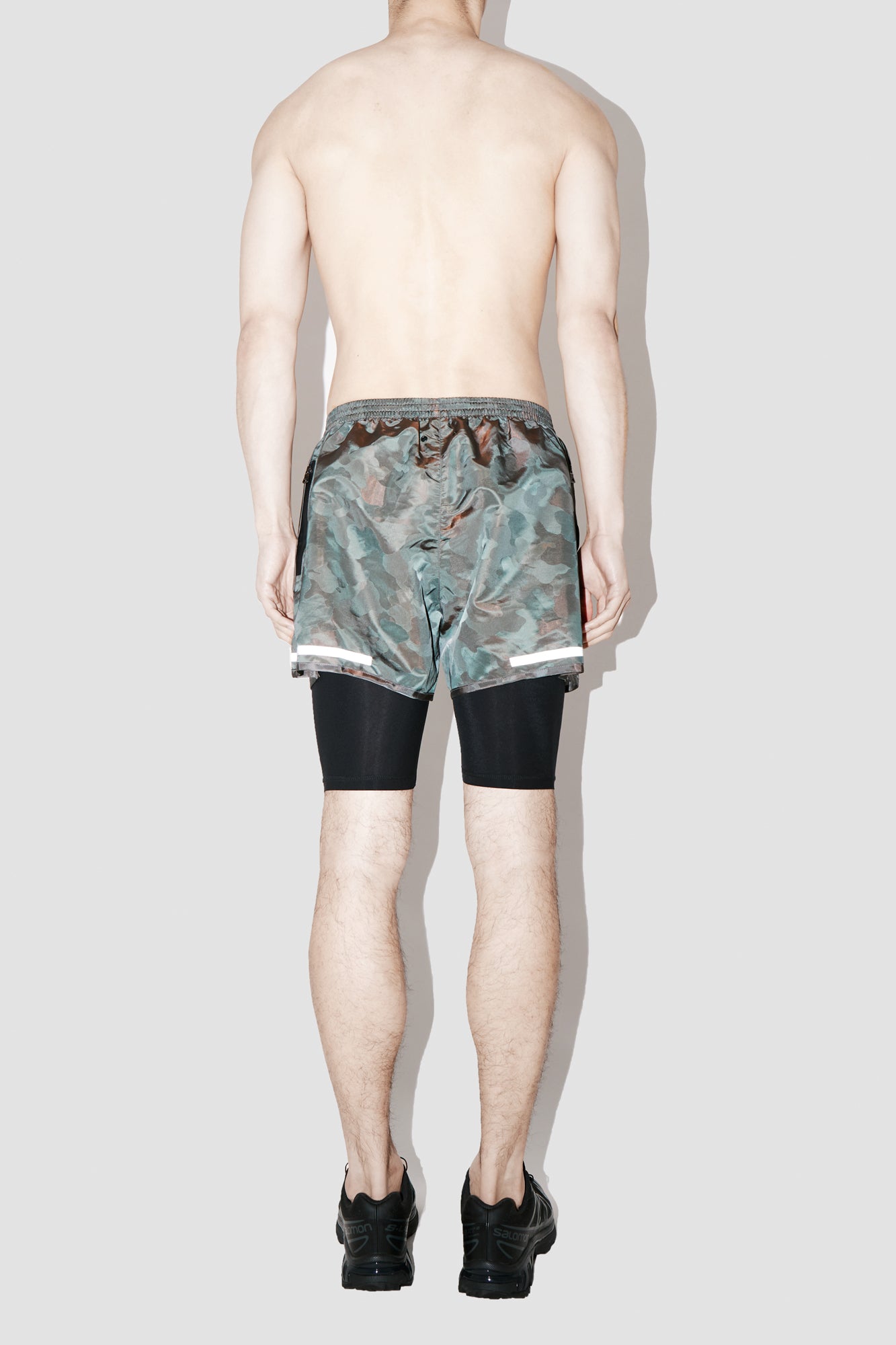 Camo Grigio RUNNING SHORTS