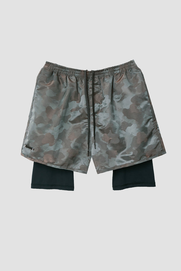 Camo Grigio RUNNING SHORTS