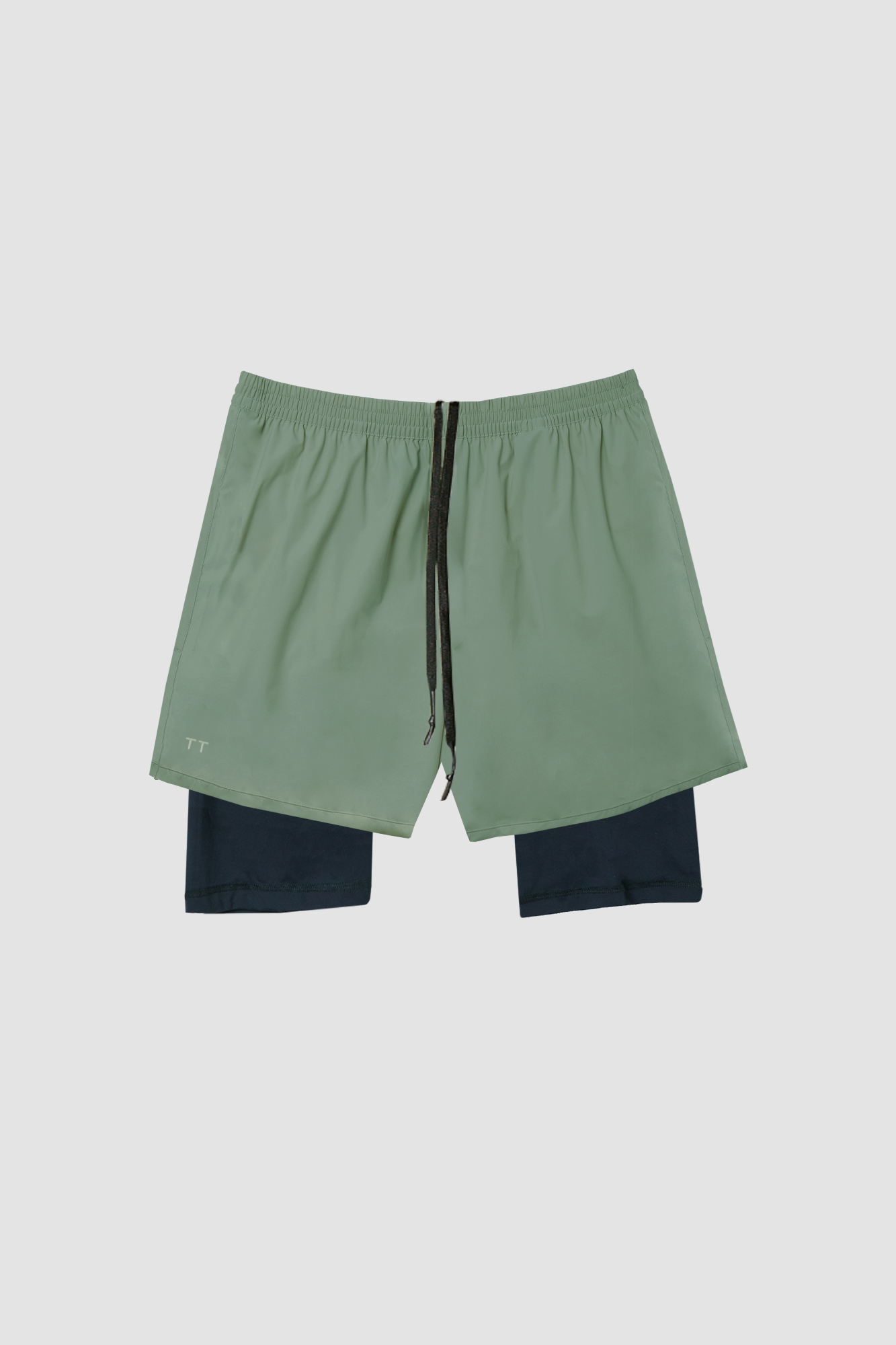 Khaki Running Shorts