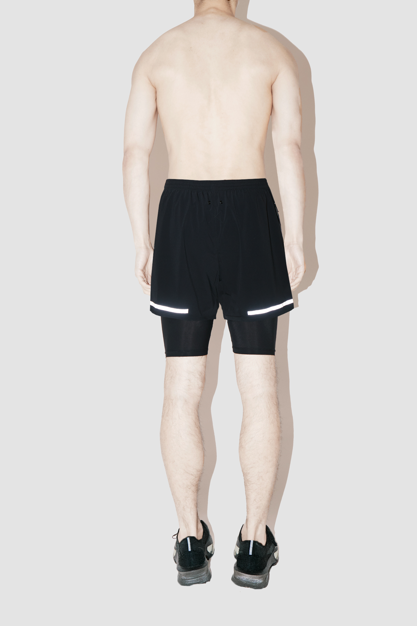 NoirSilk Running Shorts