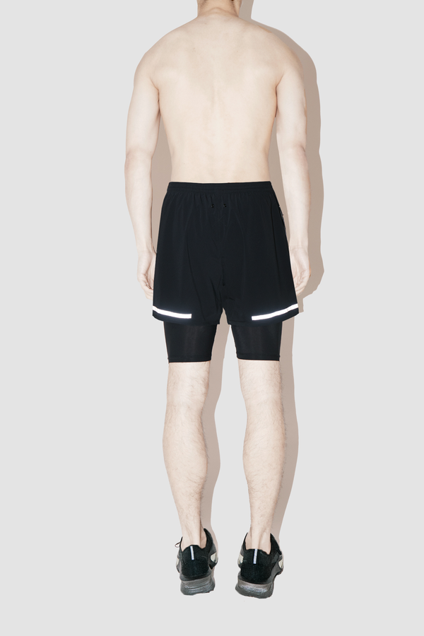 NoirSilk Running Shorts