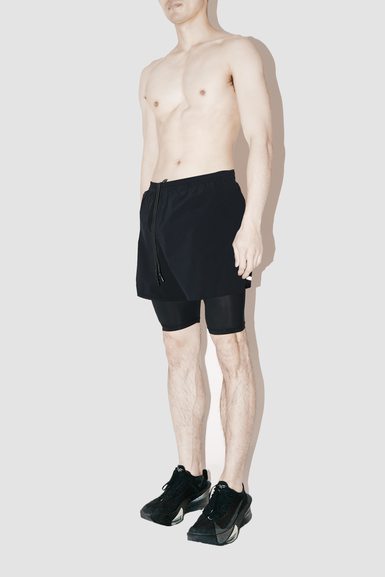 NoirSilk Running Shorts
