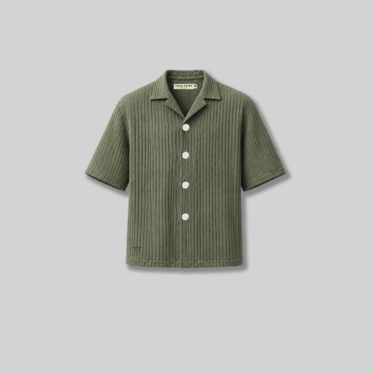 Chemise cubaine AirCloud Khaki Cotton