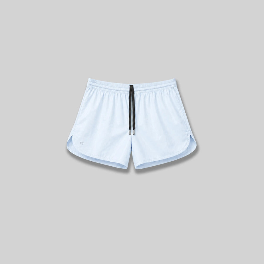 AquaSilk Sky Blue Shorter Swim Shorts
