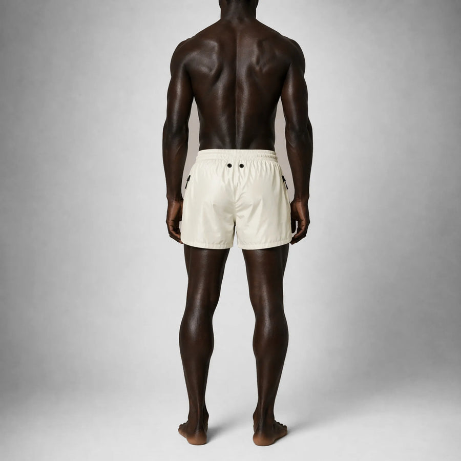 AquaSilk Vanilla Shorter Swim Shorts