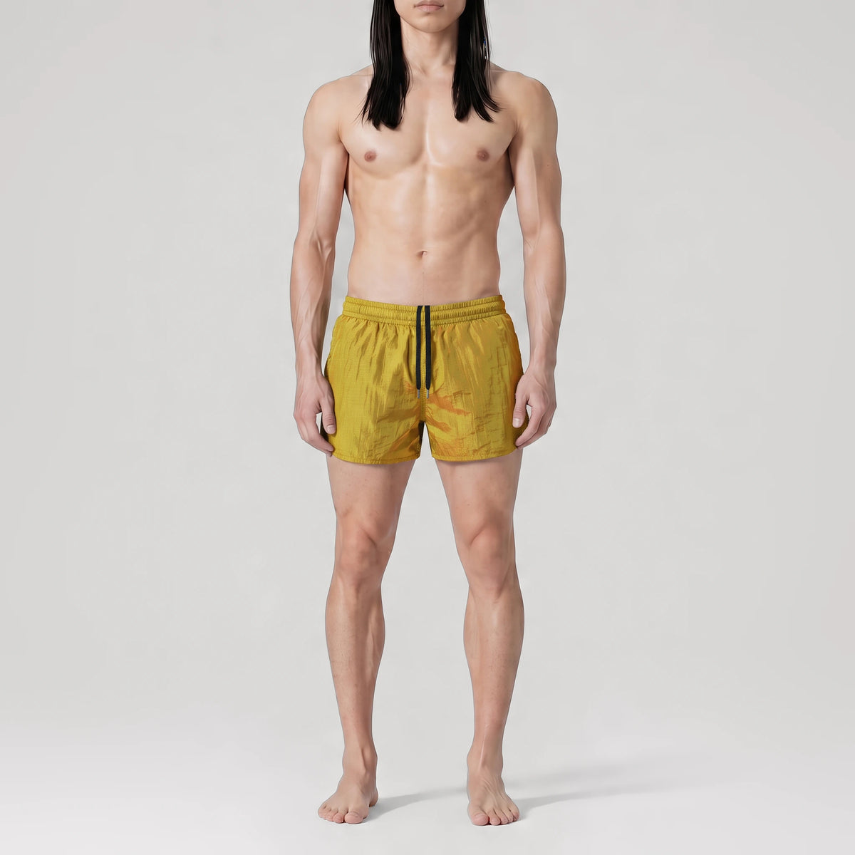 GoldMoon Short Swim Shorts, front view