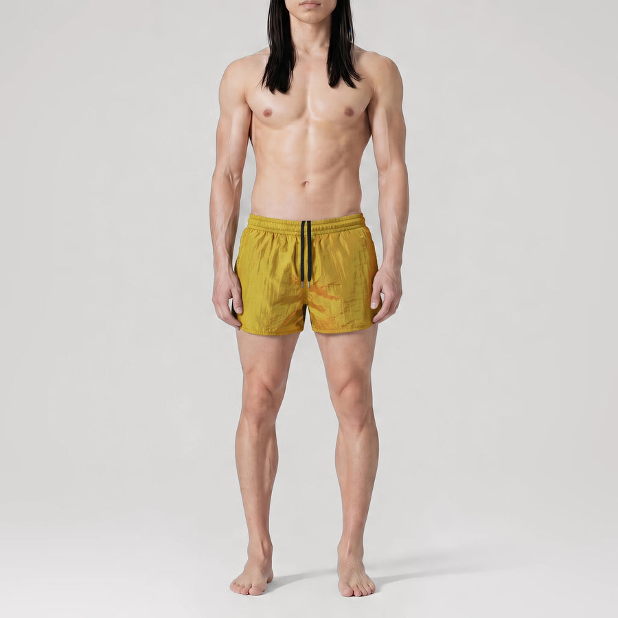 GoldMoon Short Swim Shorts, front view
