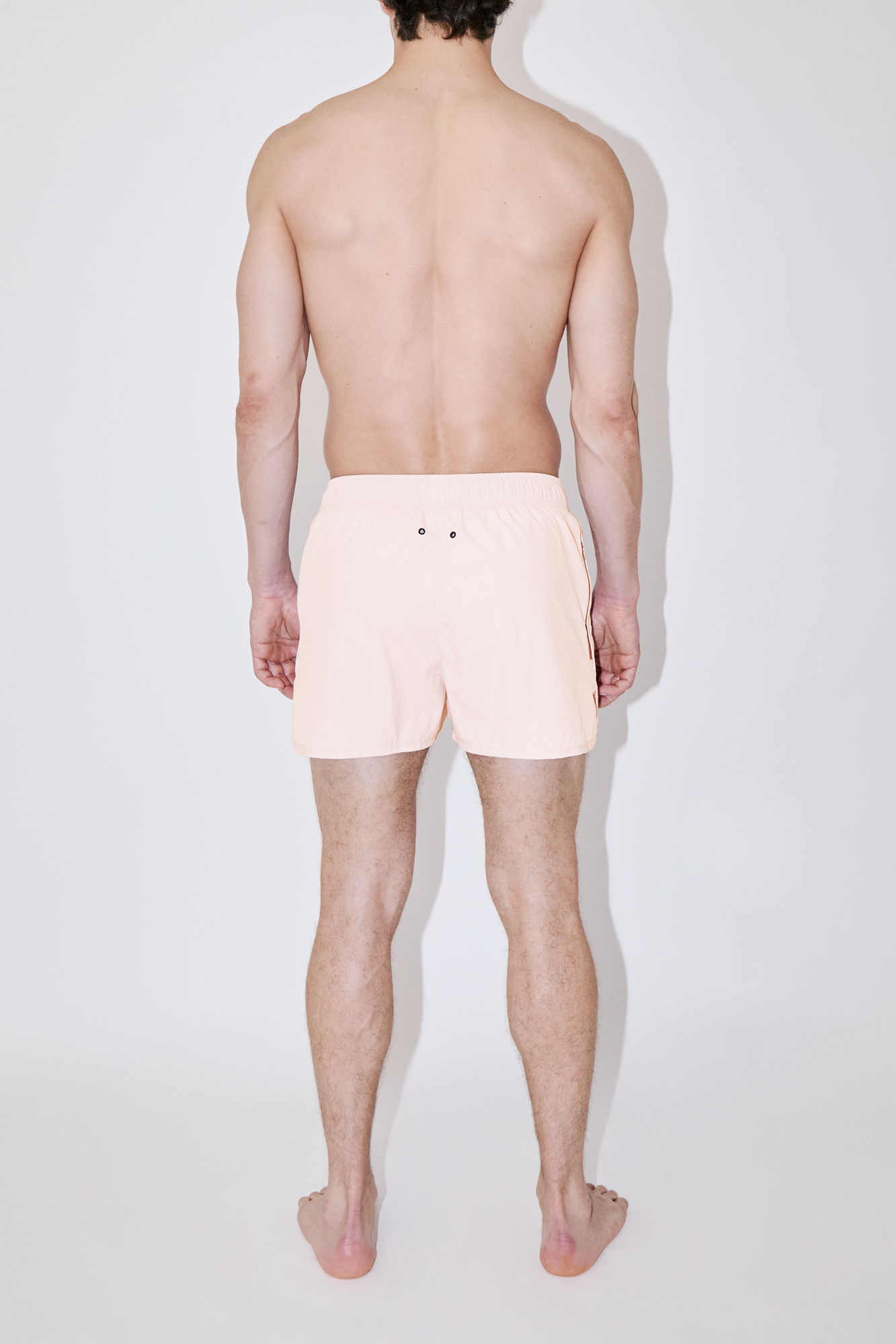 Pale Pink Shorter Swim Shorts