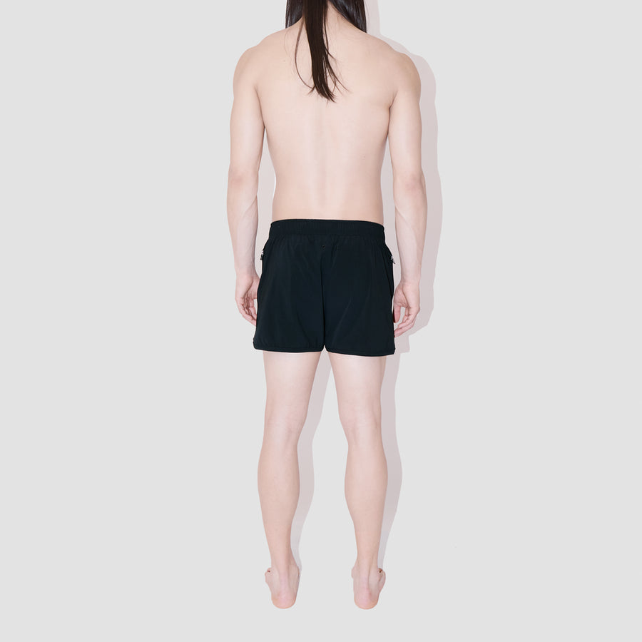 NoirSilk Shorter Swim Shorts