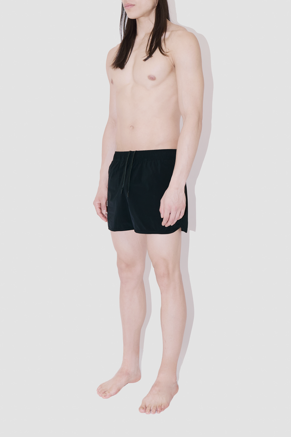 NoirSilk Shorter Swim Shorts