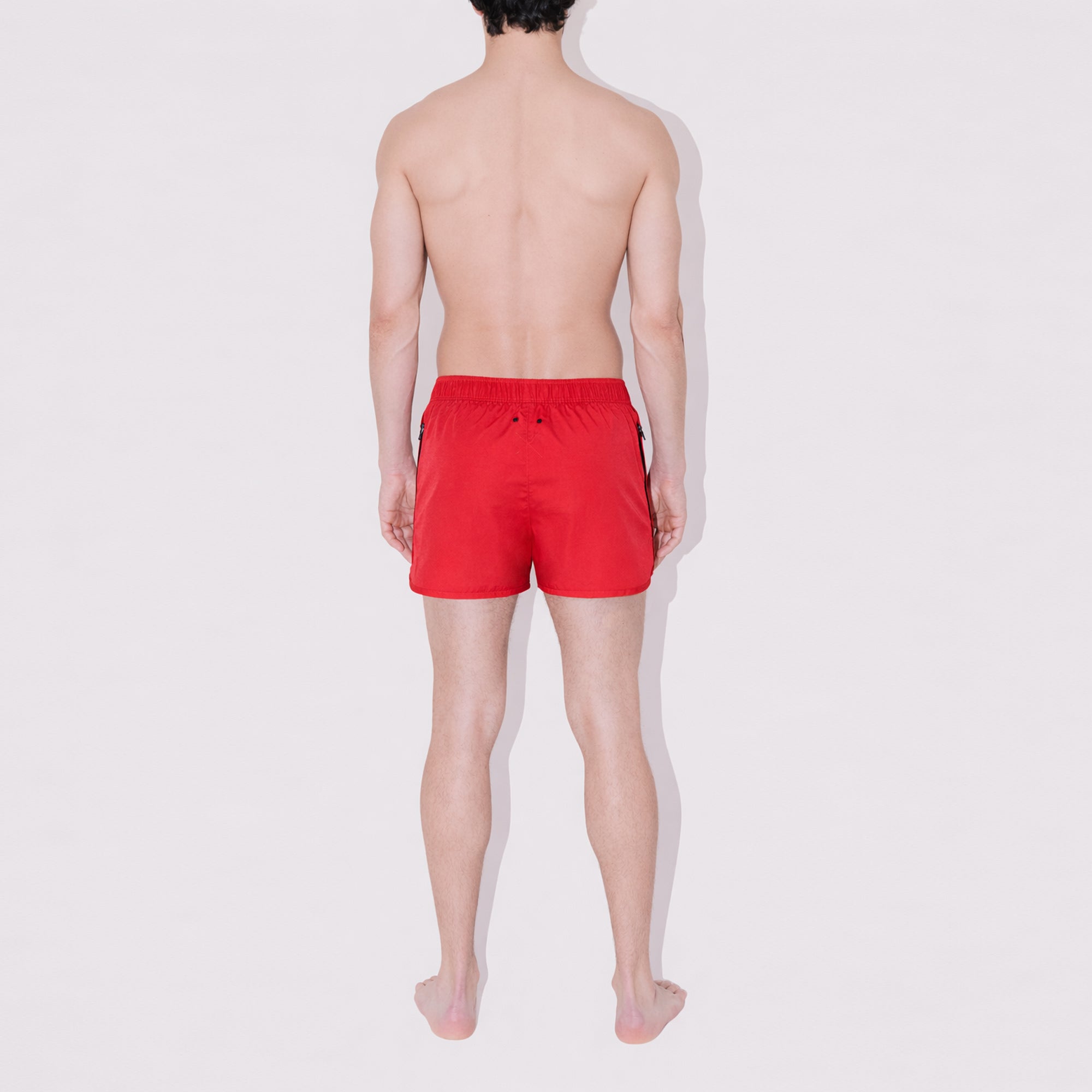 Moon Red Shorter Swim Shorts