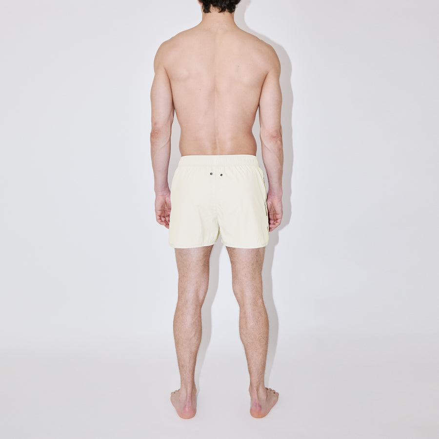 AquaSilk Vanilla Shorter Swim Shorts