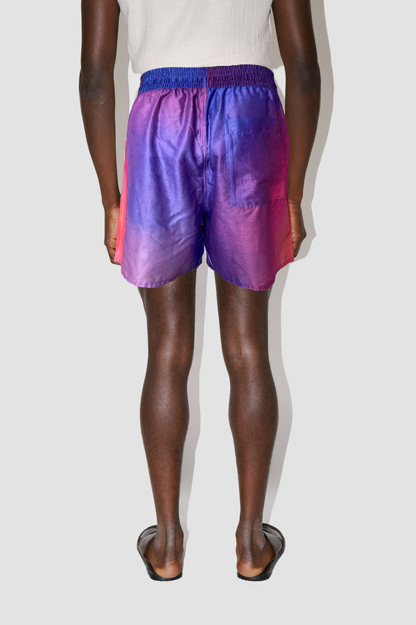 GizaFine SMOOTH COTTON SATIN LOUNGE SHORTS