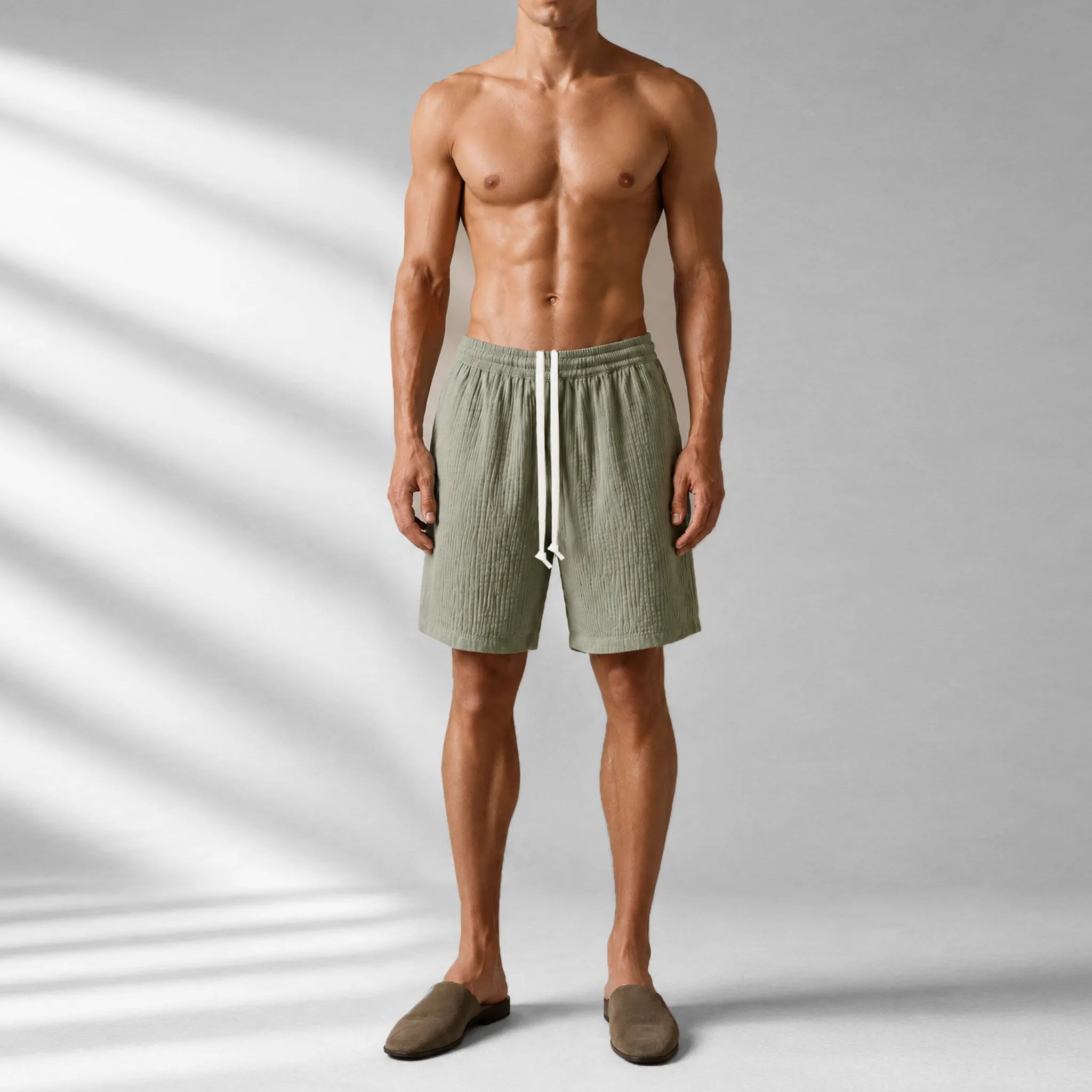 AngelWeave Khaki Gauze