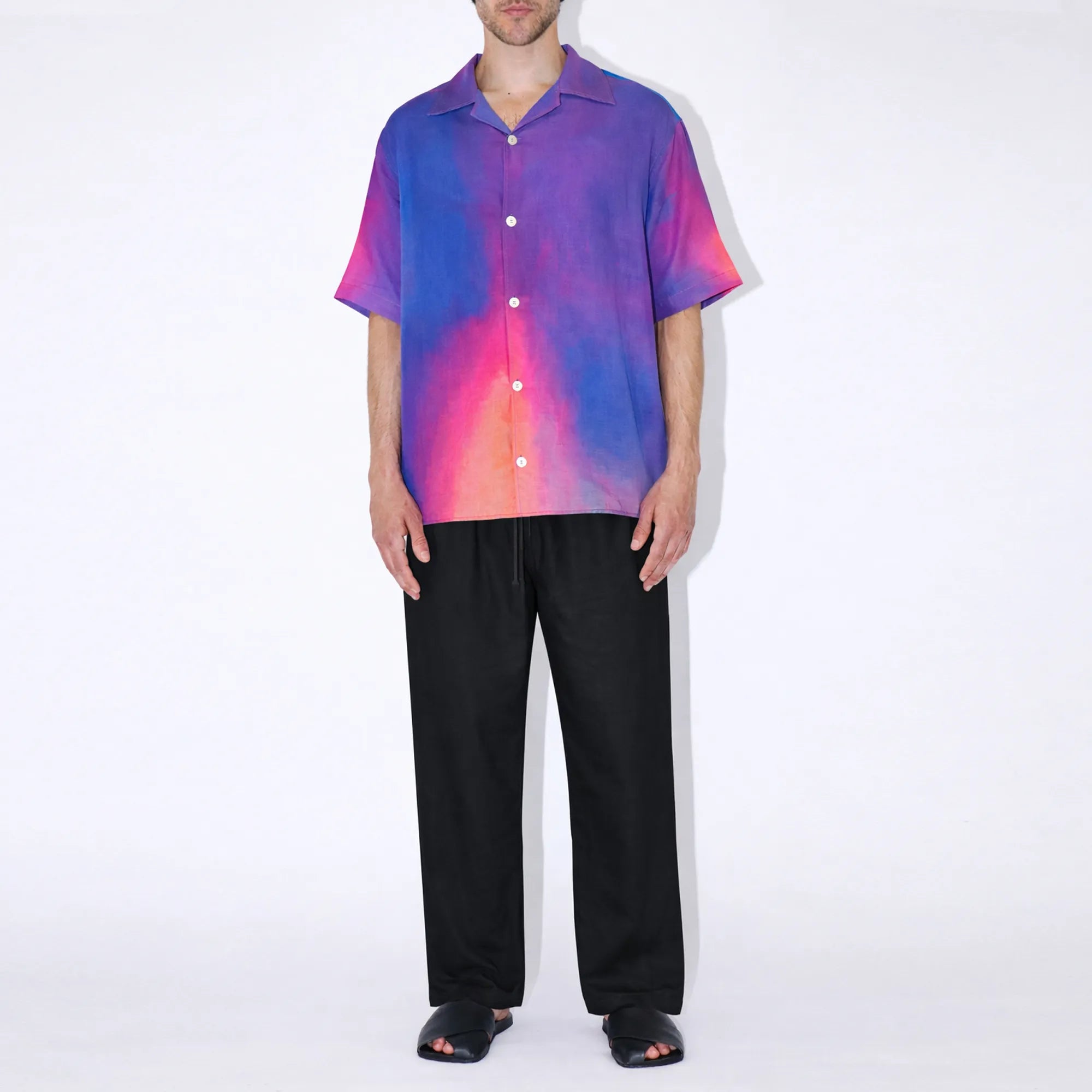 GizaFine Smooth Satin Resort Shirt