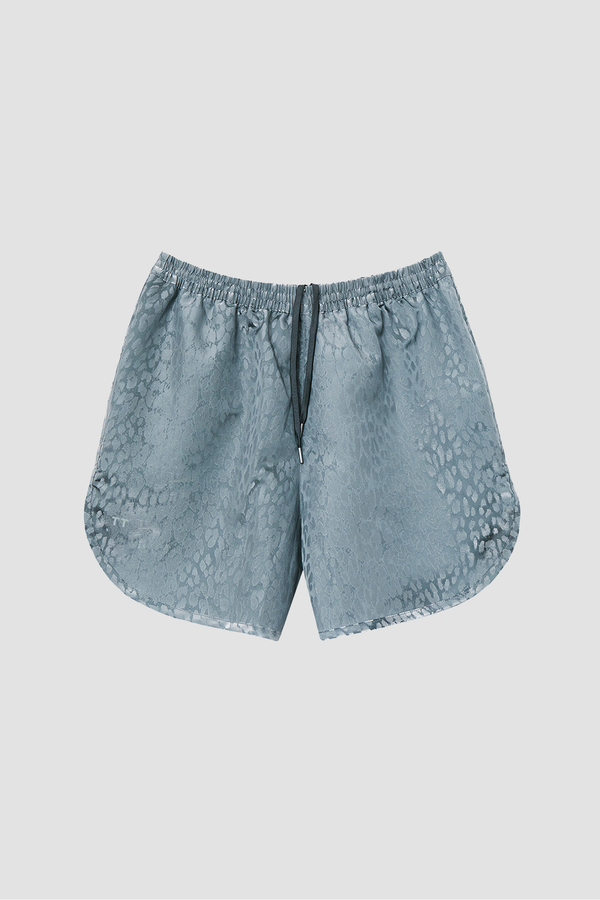 Leopard Space Active Swim Shorts