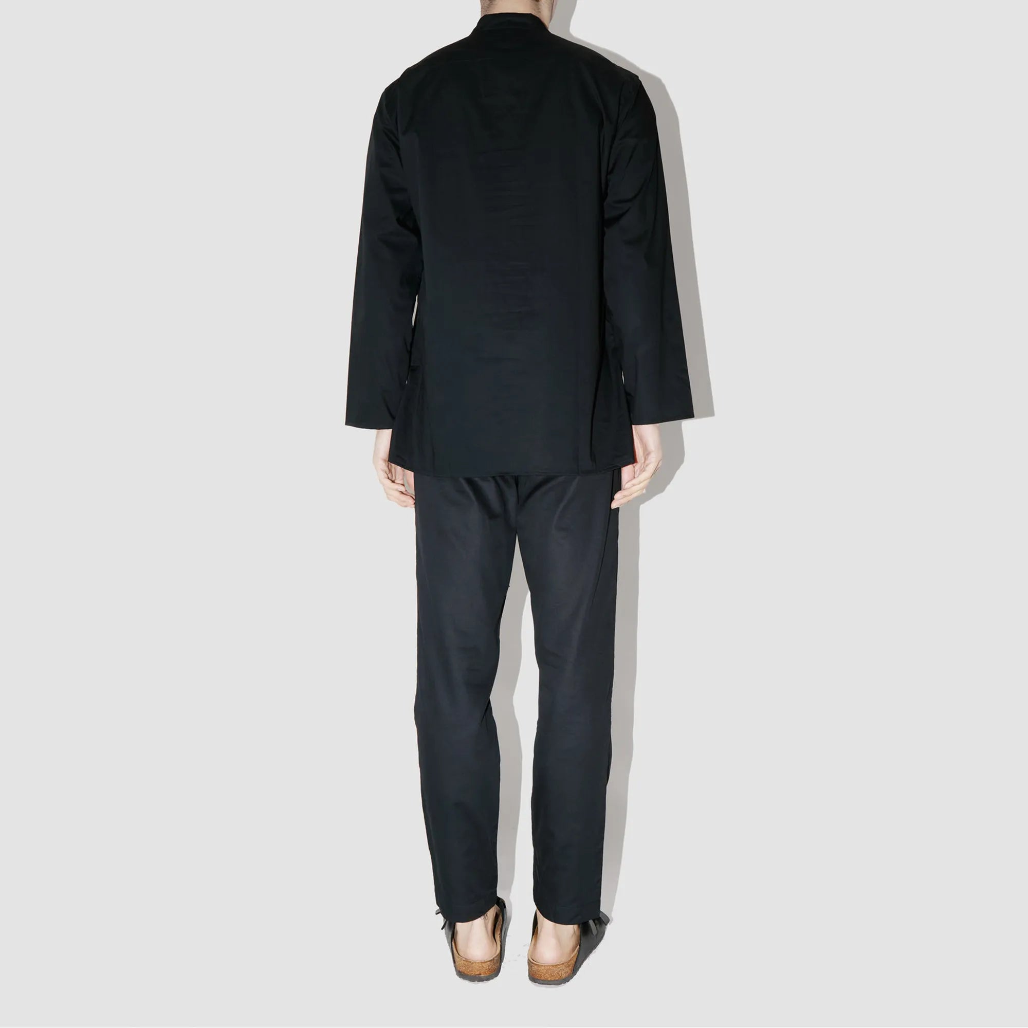 SmoothWeave Black Micro Twill Kurta