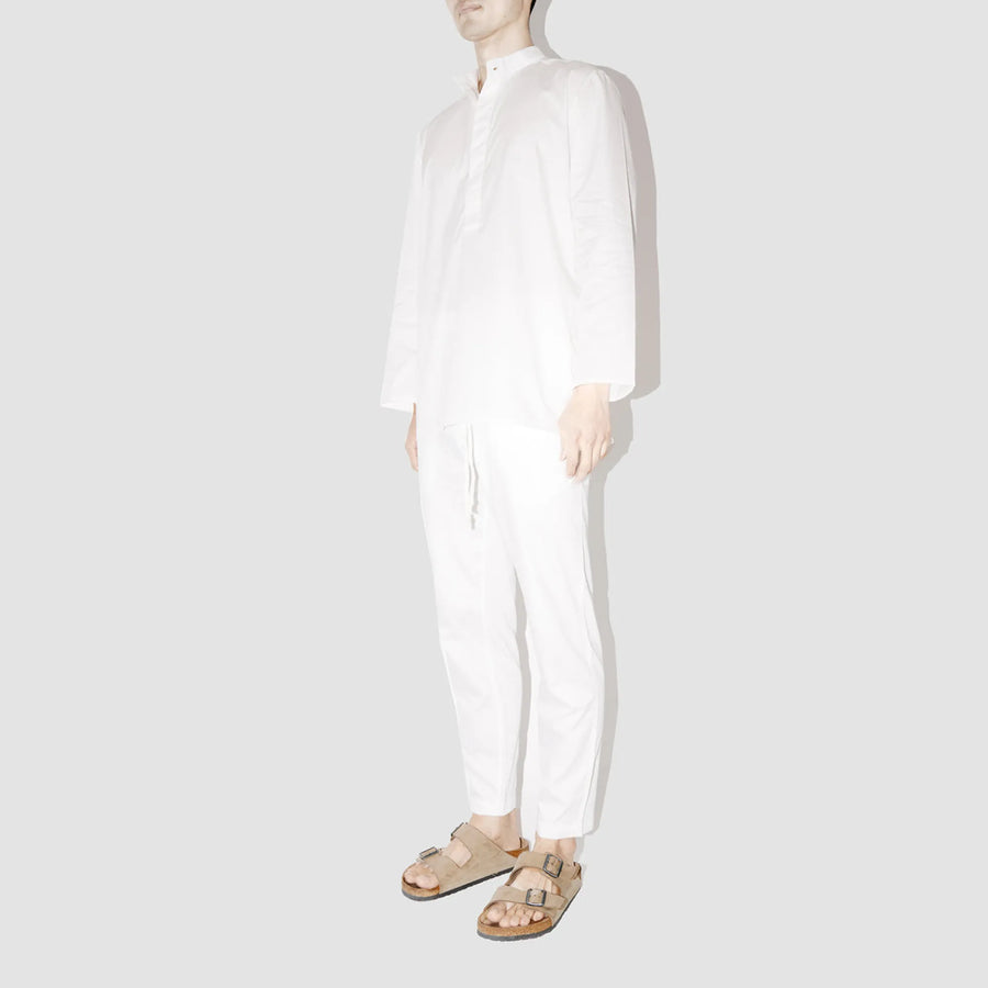 SmoothWeave White Micro Twill Kurta