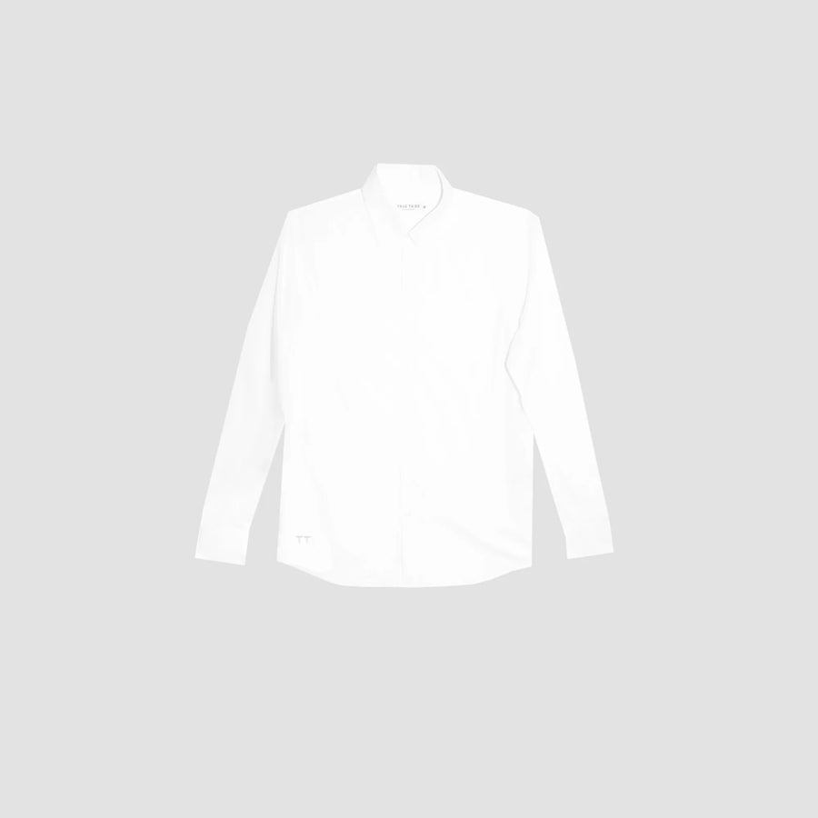 SmoothWeave White Micro Twill Classic Shirt