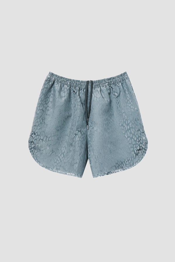 Leopard Space Active Swim Shorts
