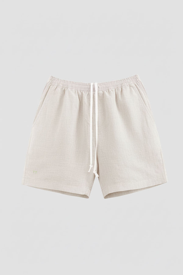 TerraLinen Ivory Classic Shorts