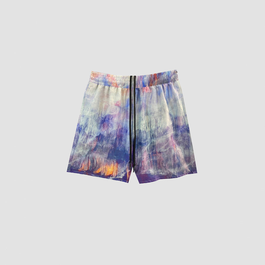 GizaFine Thrive Satin Lounge Shorts