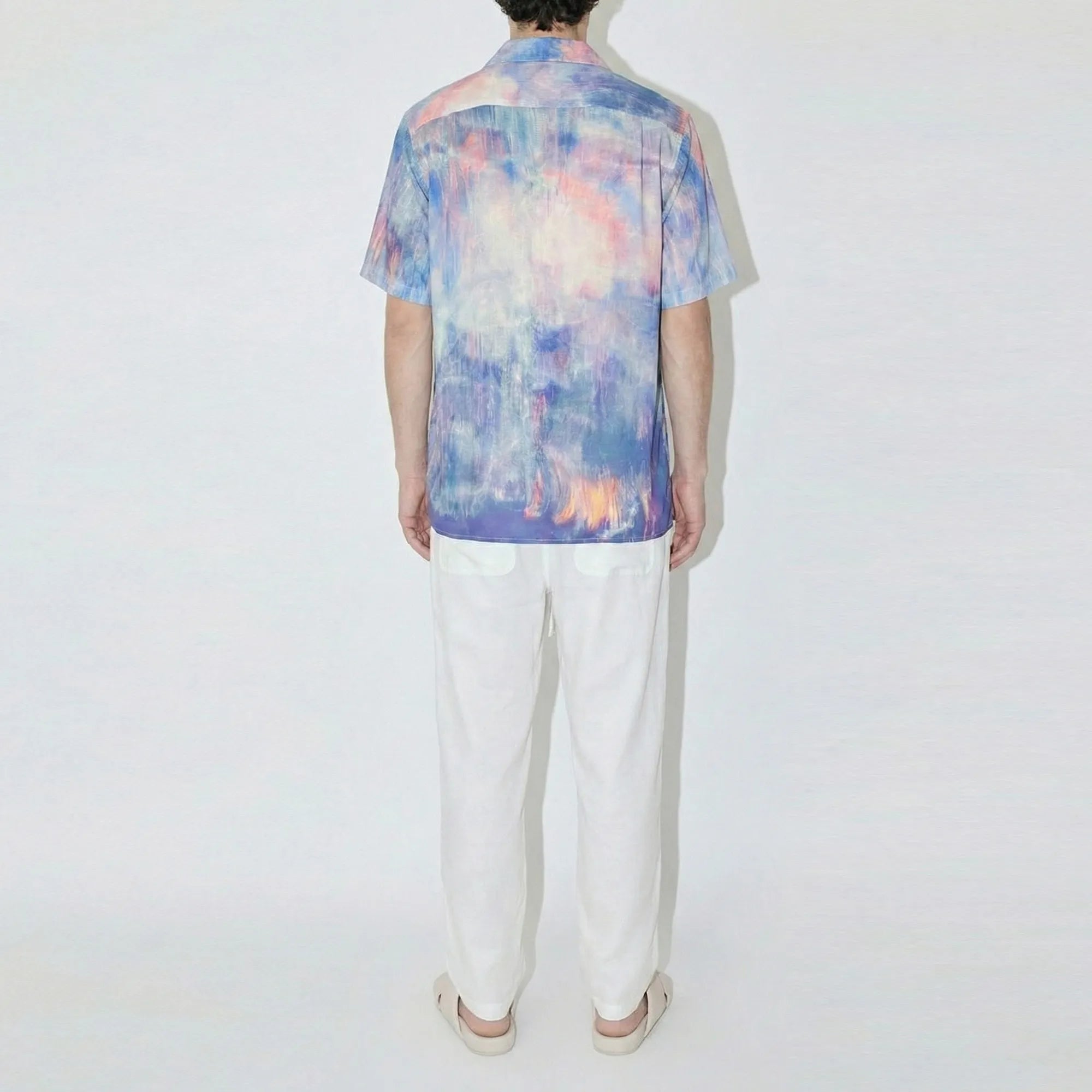 GizaFine Thrive Satin Resort Shirt