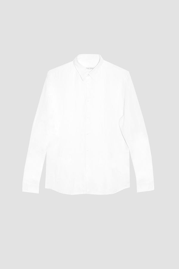 TerraLinen WHITE CLASSIC SHIRT