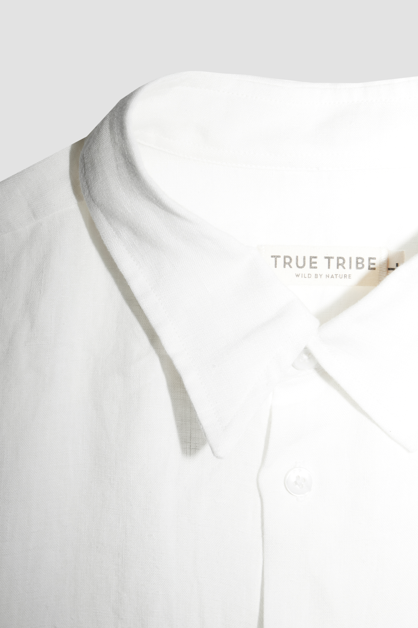 TerraLinen WHITE CLASSIC SHIRT